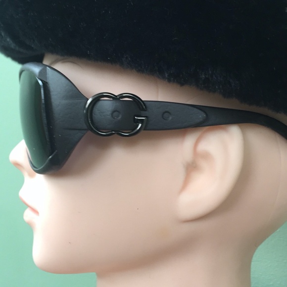 Gucci Rubber Frame Sunglasses - Picture 1 of 8